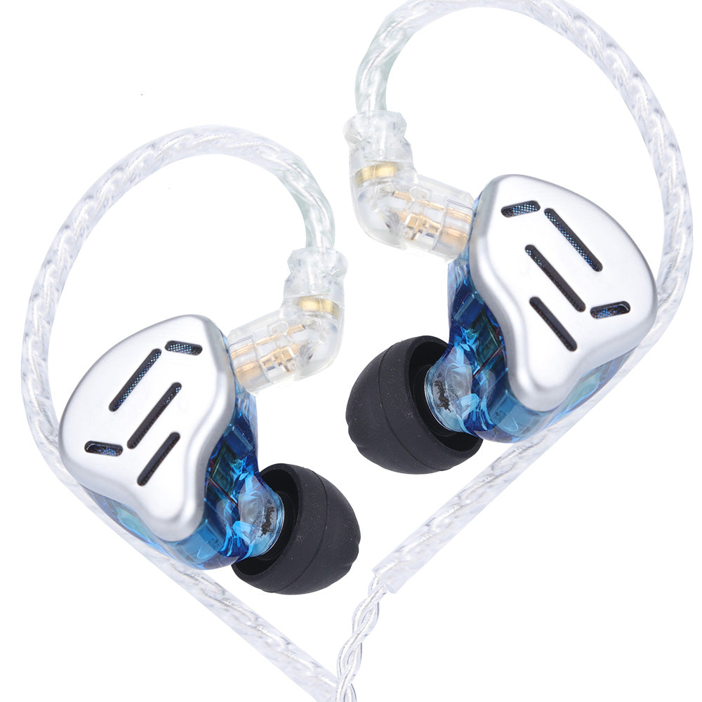 Auriculares in-ear KZ EDX Pro without mic cristal