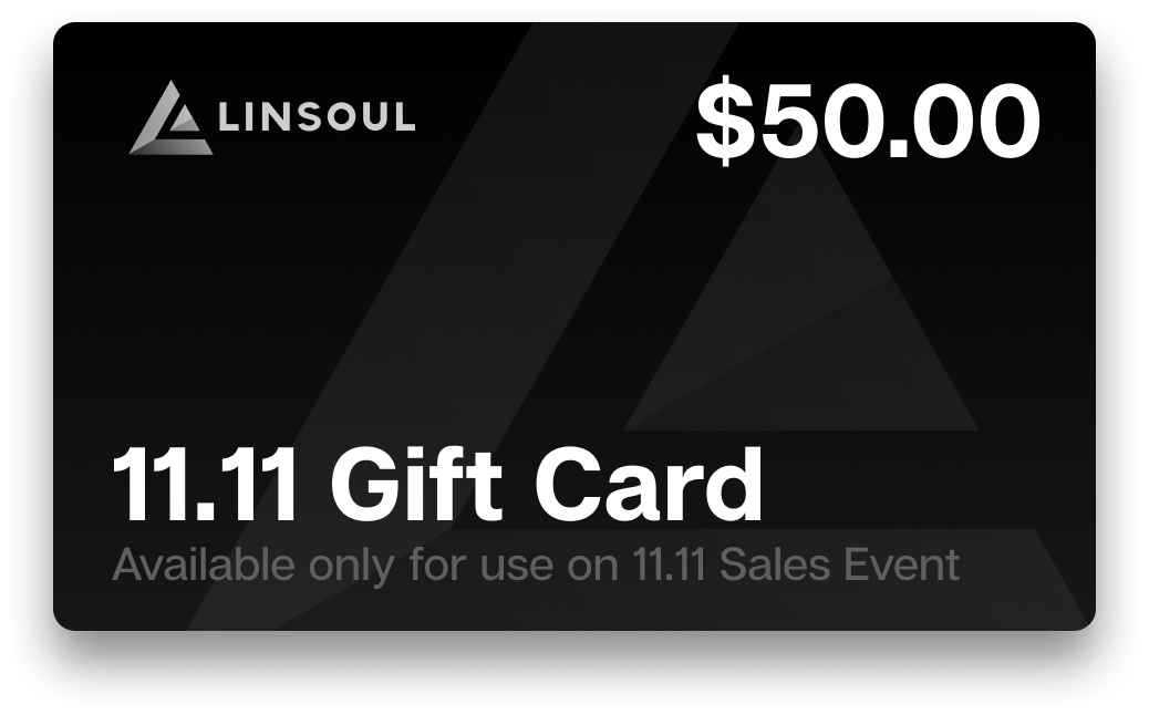 LINSOUL Double Eleven Gift Card 2021