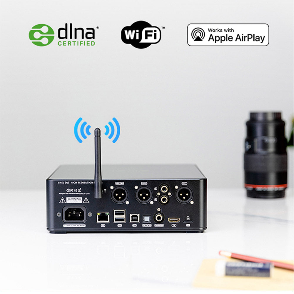 SMSL DP5 HIFI MQA Full Decoding Network Music Player