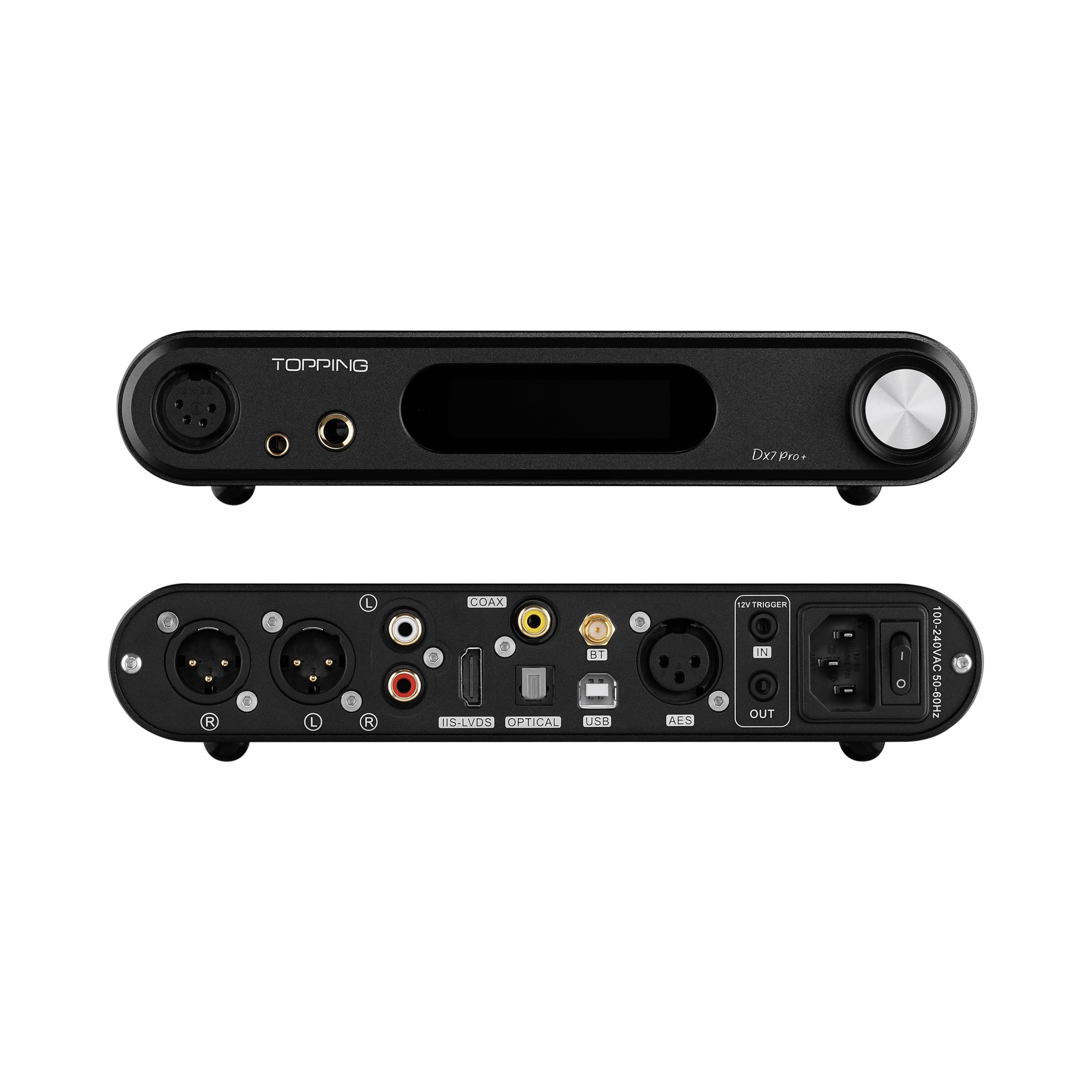 TOPPING DX7 Pro+ Bluetooth5.1 ES9038PRO Hi-Res Headphone DAC/AMP