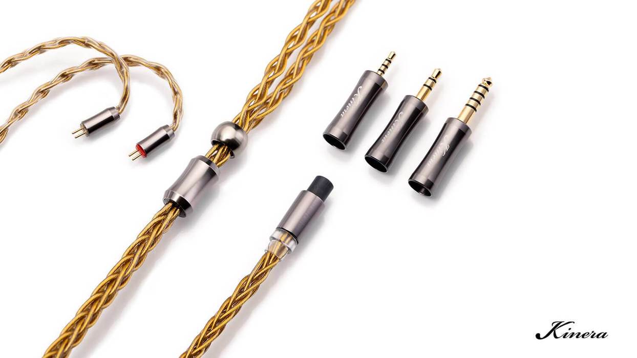 Linsoul Audio-Kinera Gleipnir 6N OCC 8 Core Gold-plated Upgrade Cable